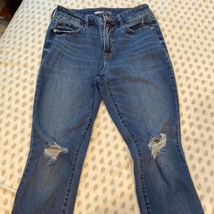 OLD NAVY POP ICON SKINNY HIGH RISE STRETCH JEANS - Size 6